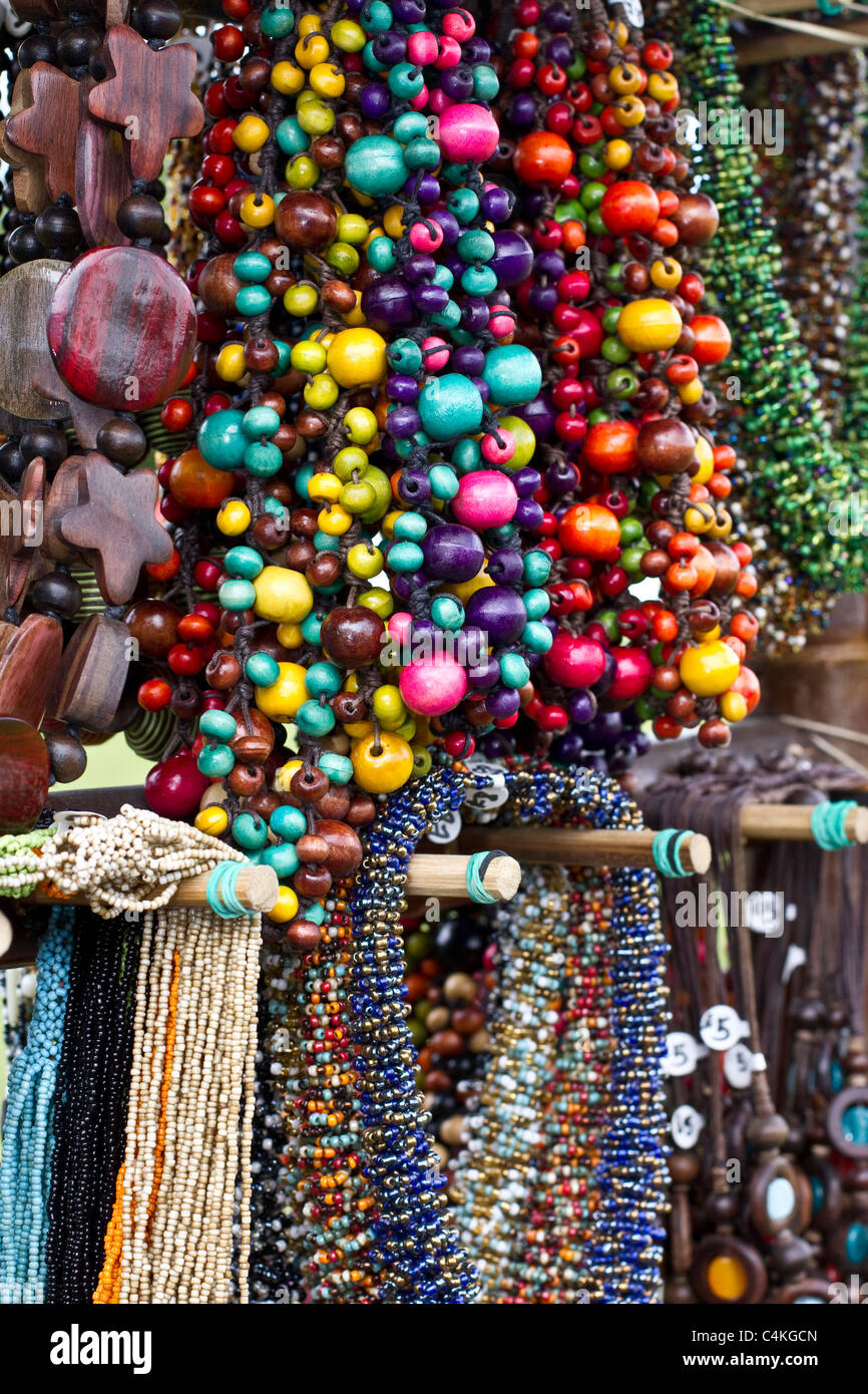 Africa Oye  Event in Sefton park Liverpool  UK's largest FREE African  crafts & gift festival. Stock Photo