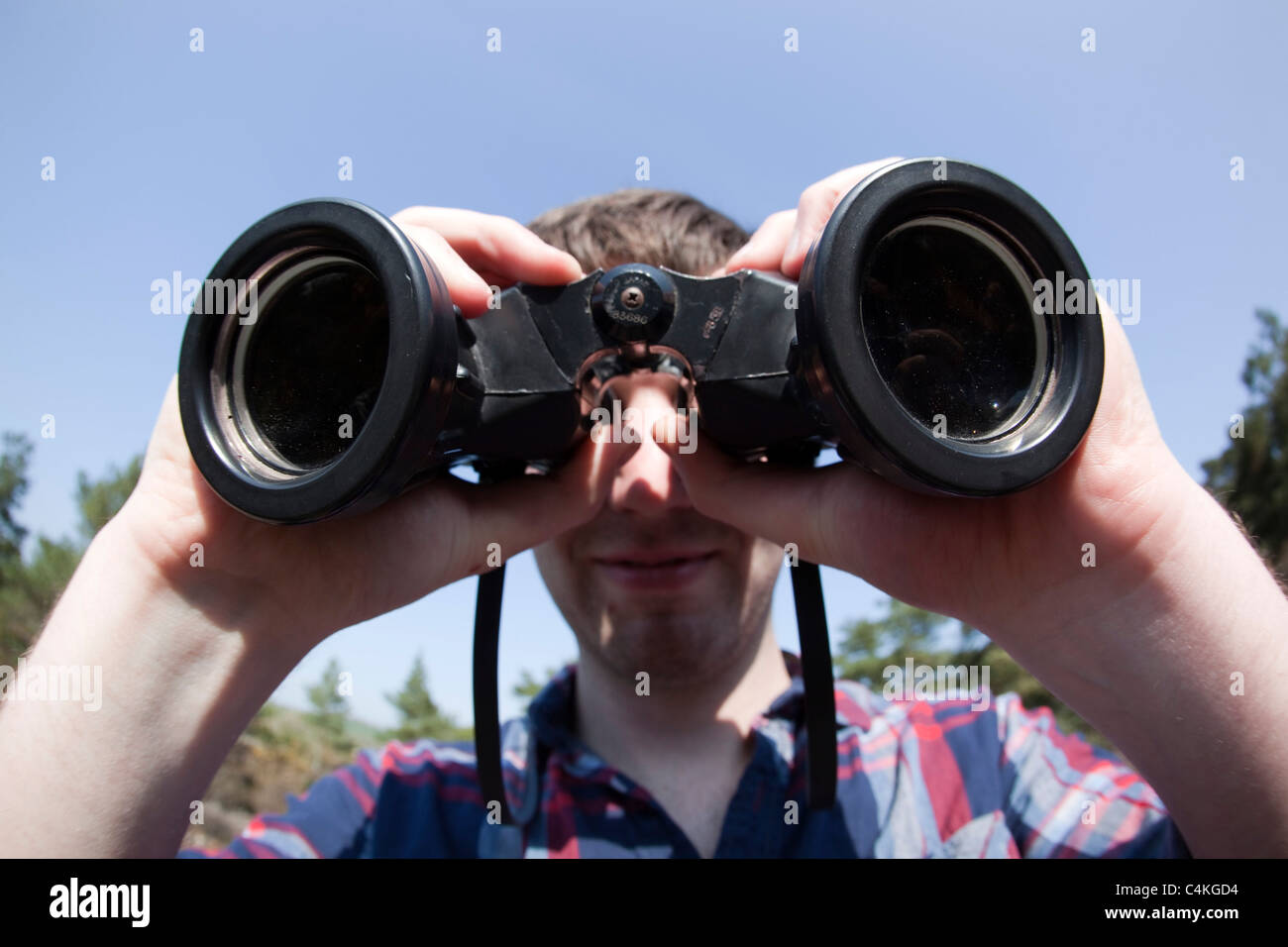 Eye with lens hi-res stock photography and images - Alamy
