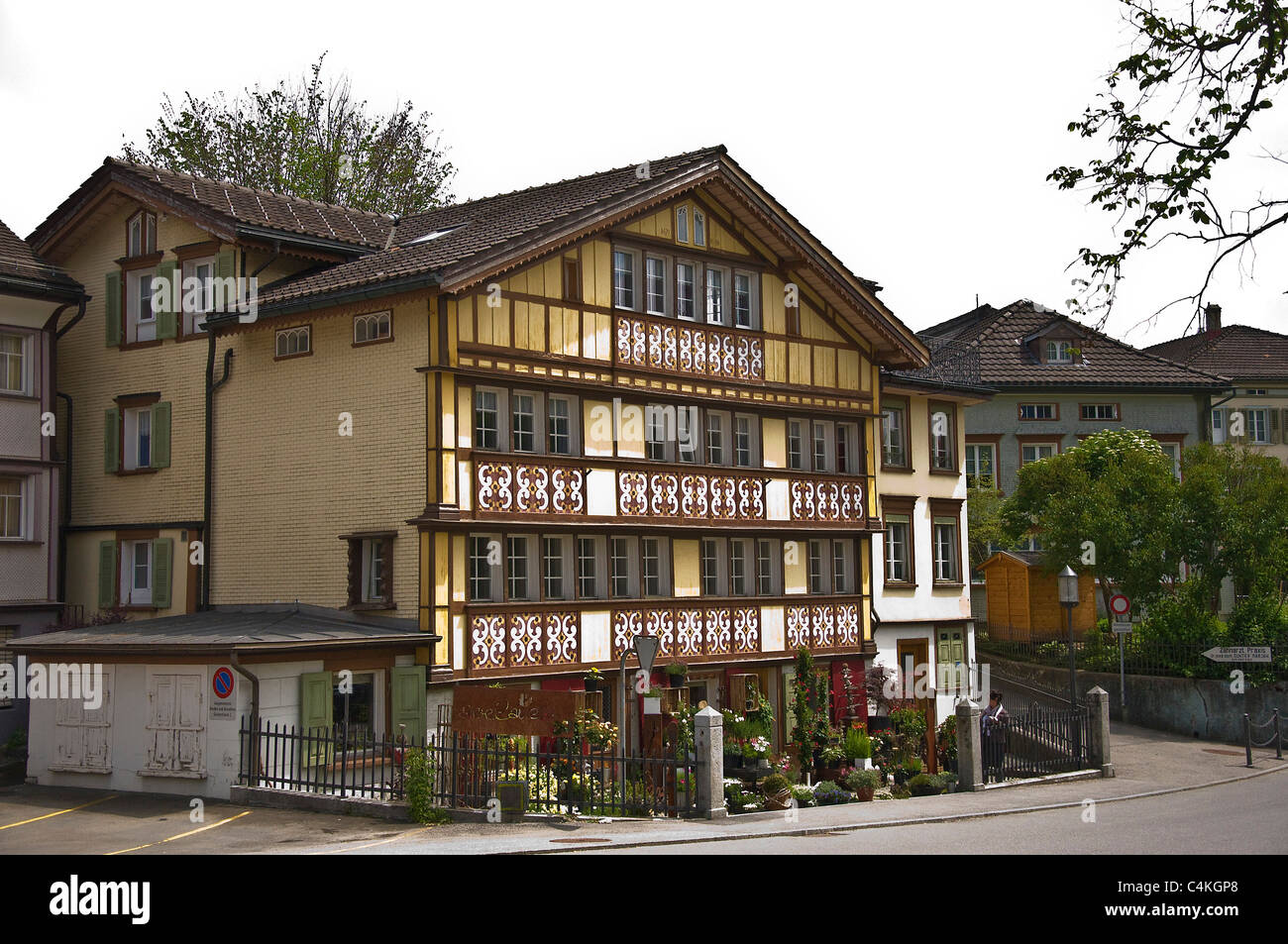 Old house, Appenzell, Switzerland Stock Photo