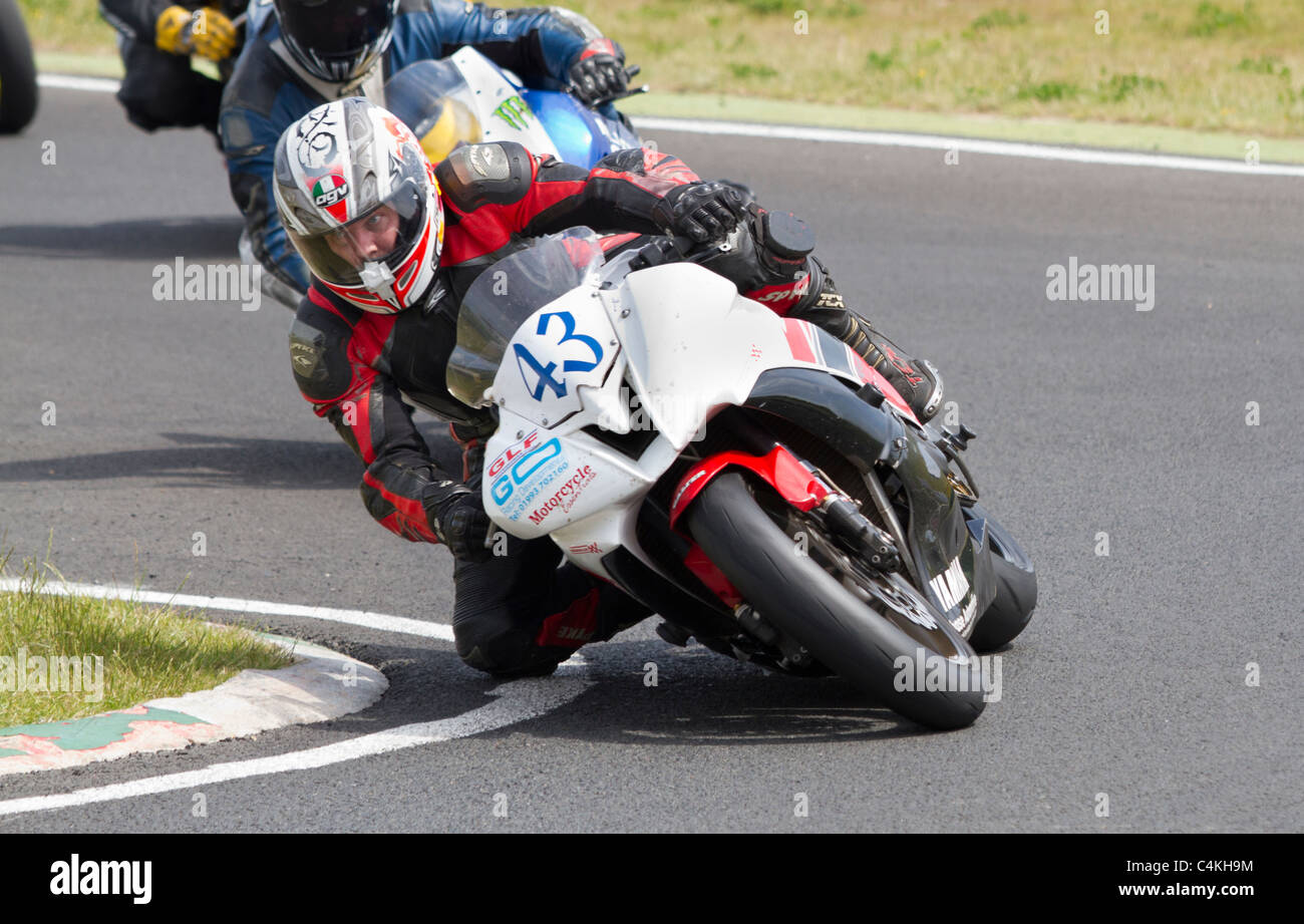 "North Gloucester Road racing club" meet at Mallory Park Stock Photo