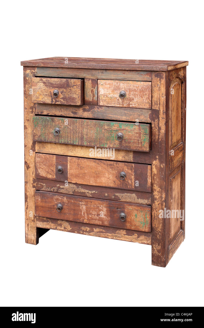 Old Over Used Dresser Stock Photo 37310862 Alamy