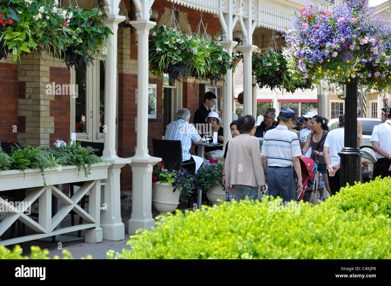 Niagara on the Lake, People, Prince of Wales Hotel Stock Photo