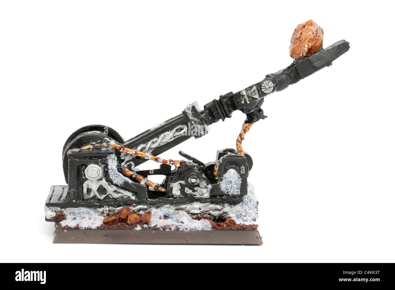 Games Workshop 'Warhammer' fantasy role play catapult Stock Photo