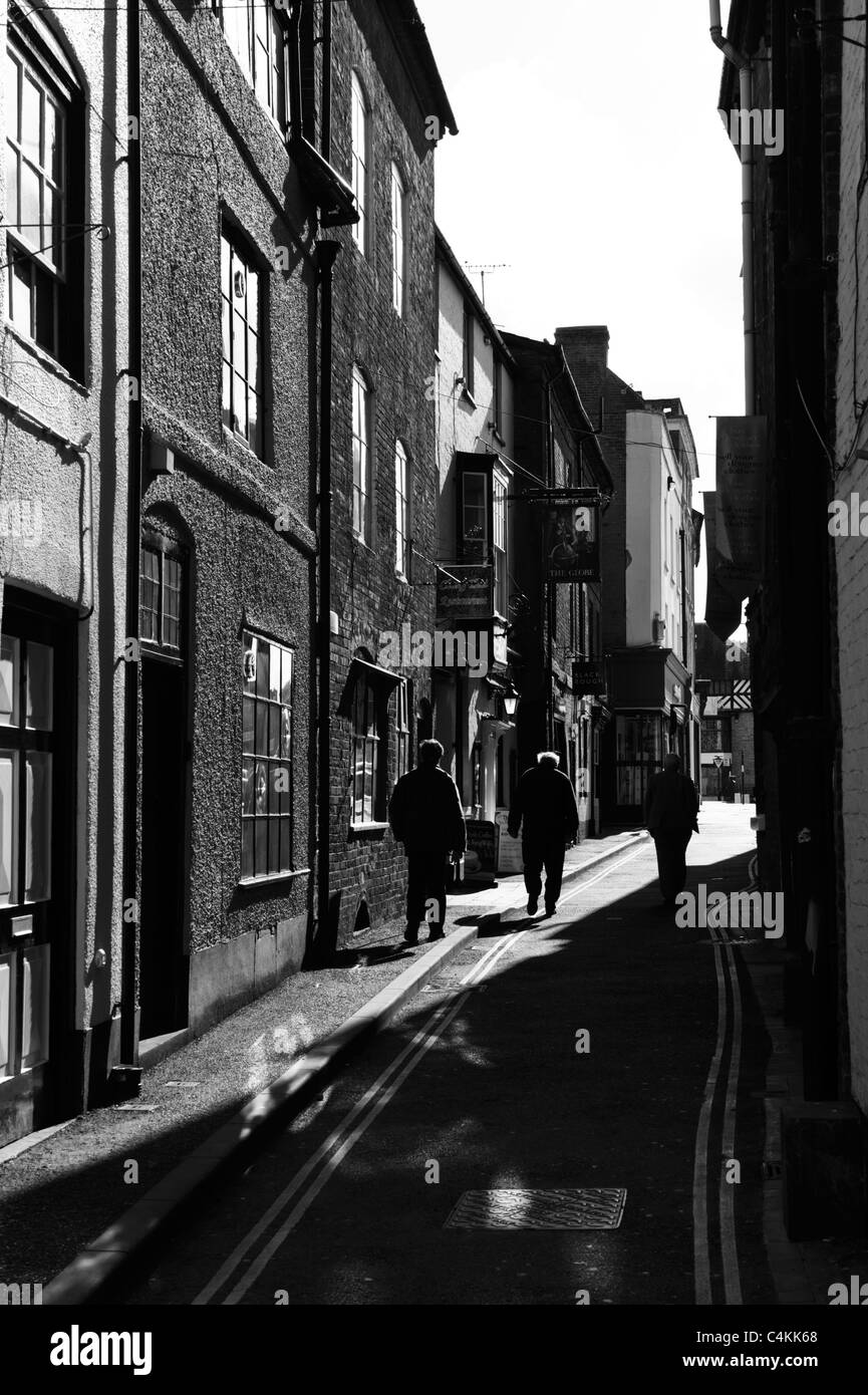 Town centre Ludlow Shropshire UK Stock Photo Alamy