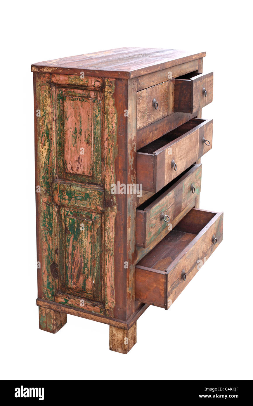 Old Over Used Dresser Stock Photo 37311863 Alamy