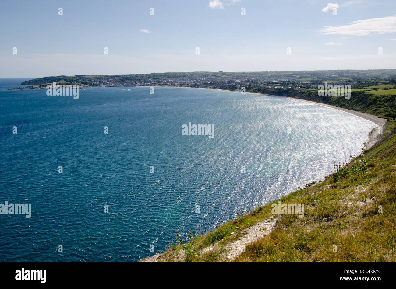 Swanage bay with groyne dorset hires stock photography and images Alamy