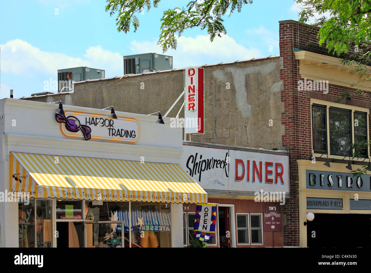 Main St. Village of Northport Long Island NY Stock Photo Alamy