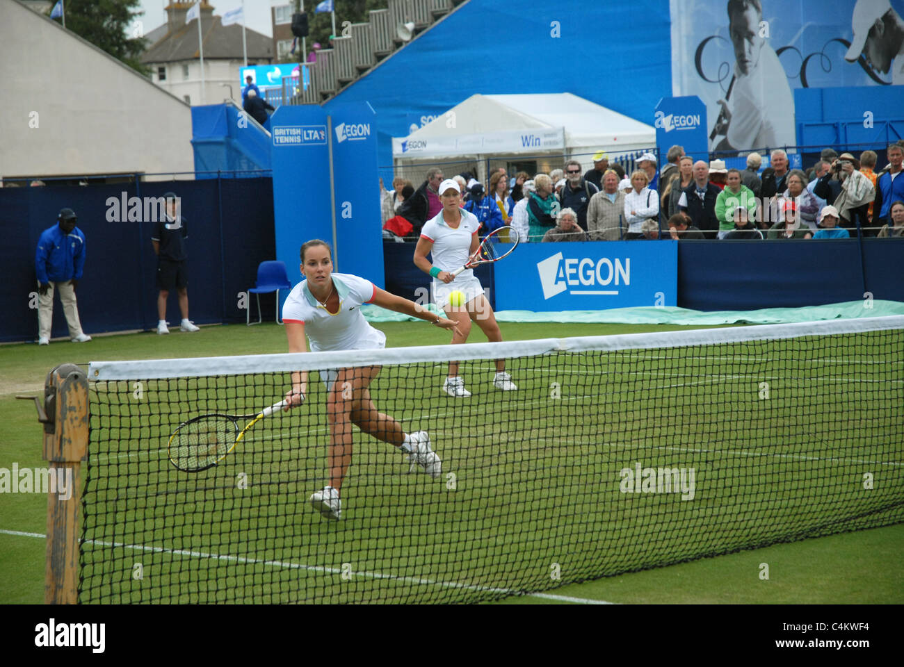 Sam Stosur at the Aegon International Tennis Tournament 2011, Eastbourne, GB. Stock Photo