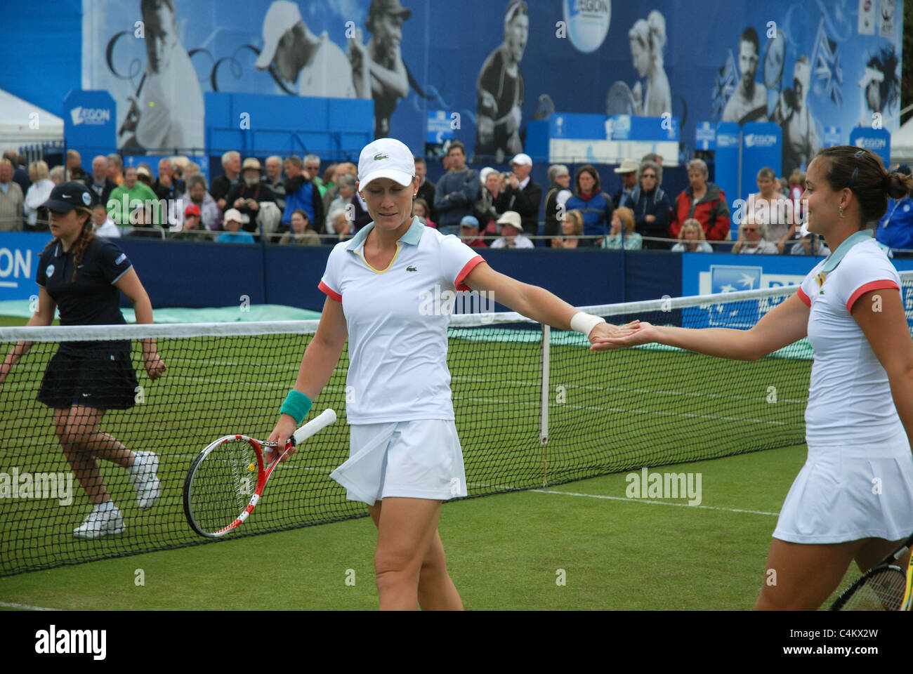 Sam Stosur at the Aegon International Tennis Tournament 2011, Eastbourne, GB. Stock Photo