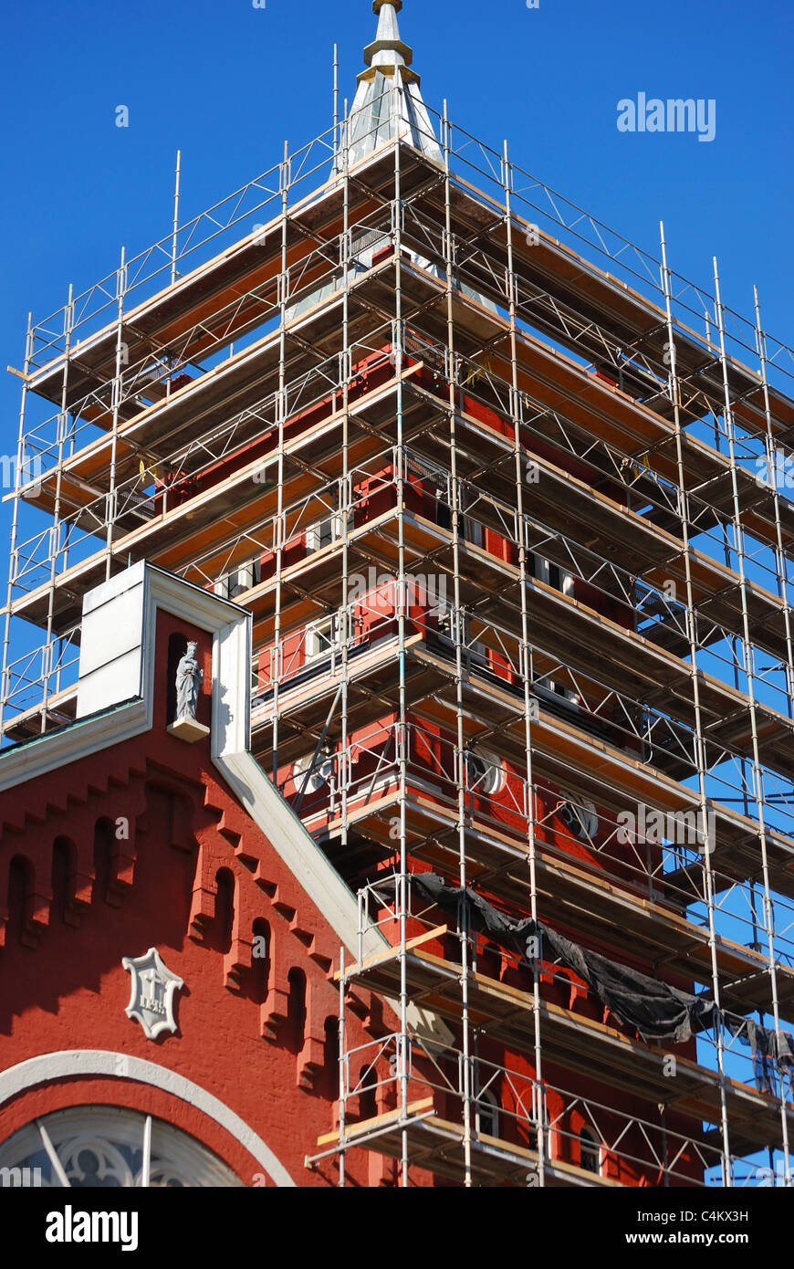 Bricklaying Scaffold High Resolution Stock Photography and Images - Alamy