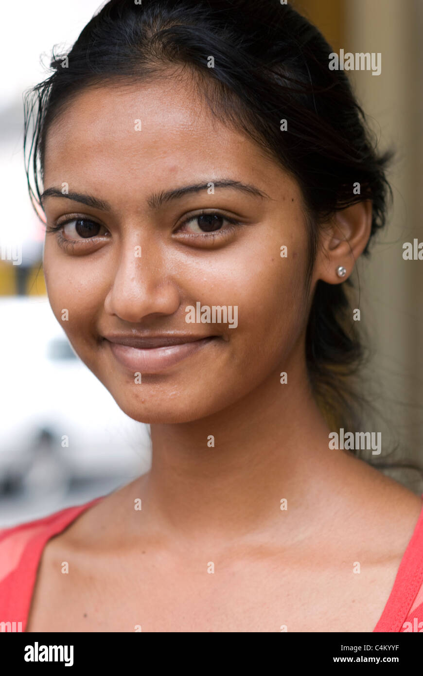 young woman suva Fiji Stock Photo - Alamy