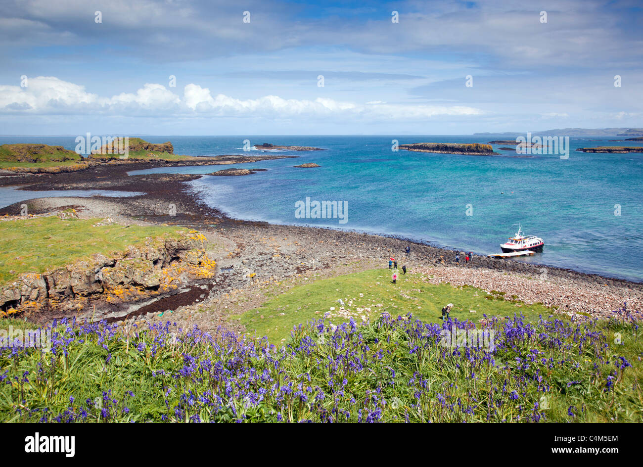 Lunga; Treshnish Islands; Scotland Stock Photo - Alamy