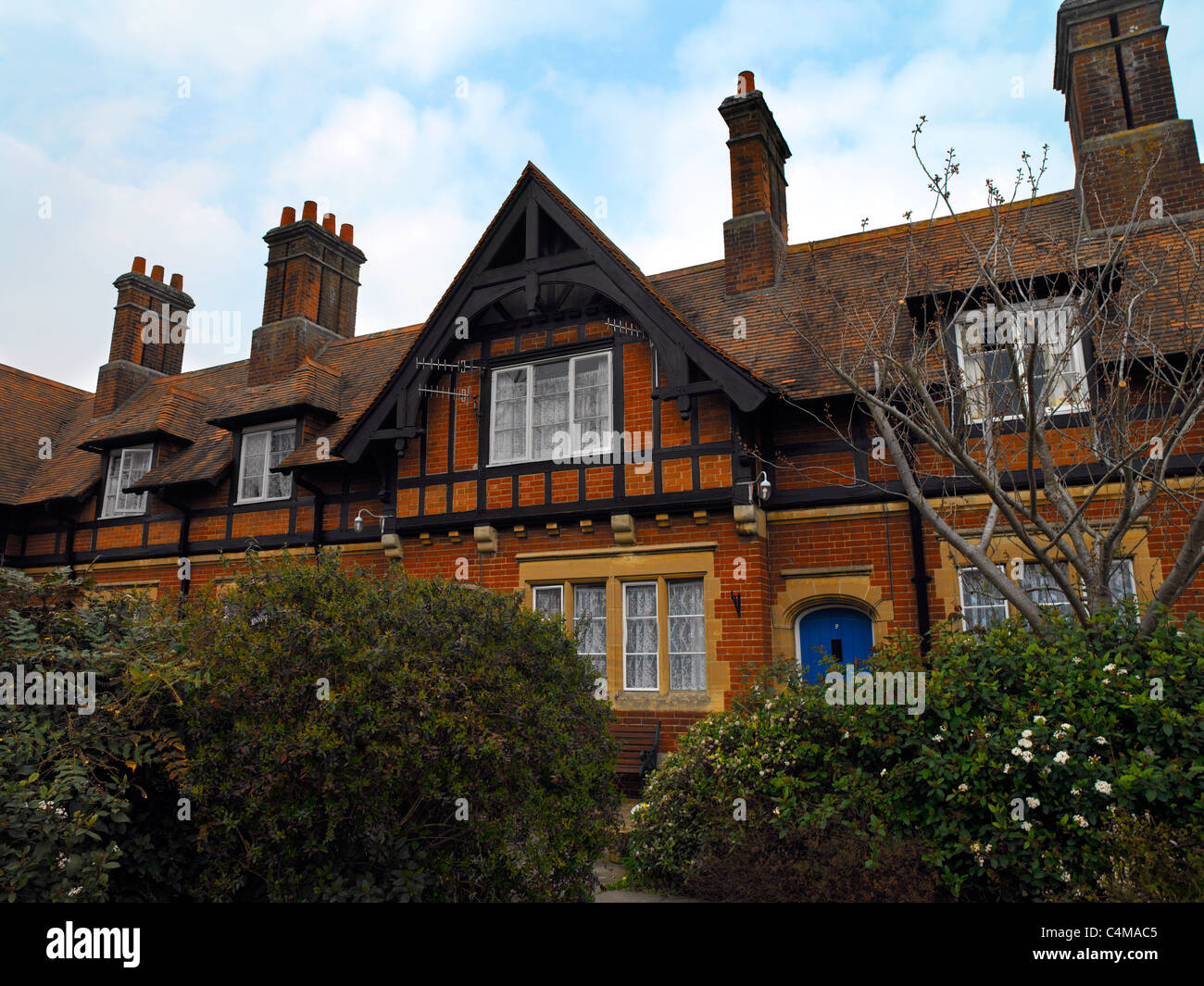 Almshouses Salisbury Wiltshire England Redevelopment for Sheltered