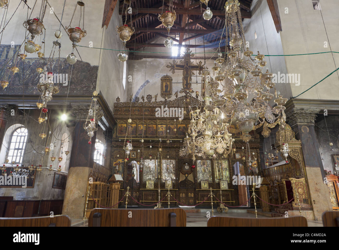 The church of the nativity, bethlehem, palestine Stock Photo Alamy