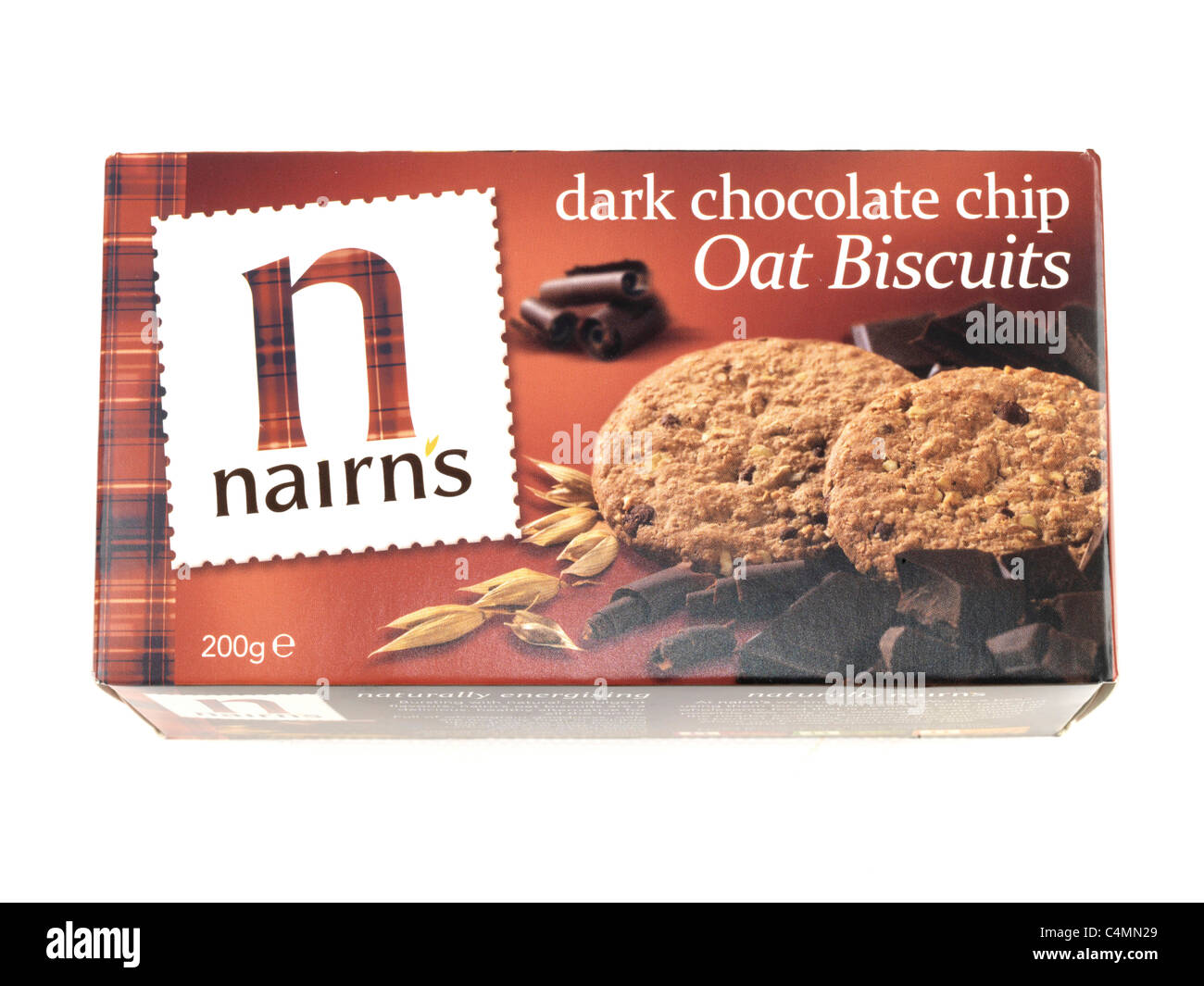 Nairn's Dark Chocolate Chip Oat Biscuits Stock Photo Alamy