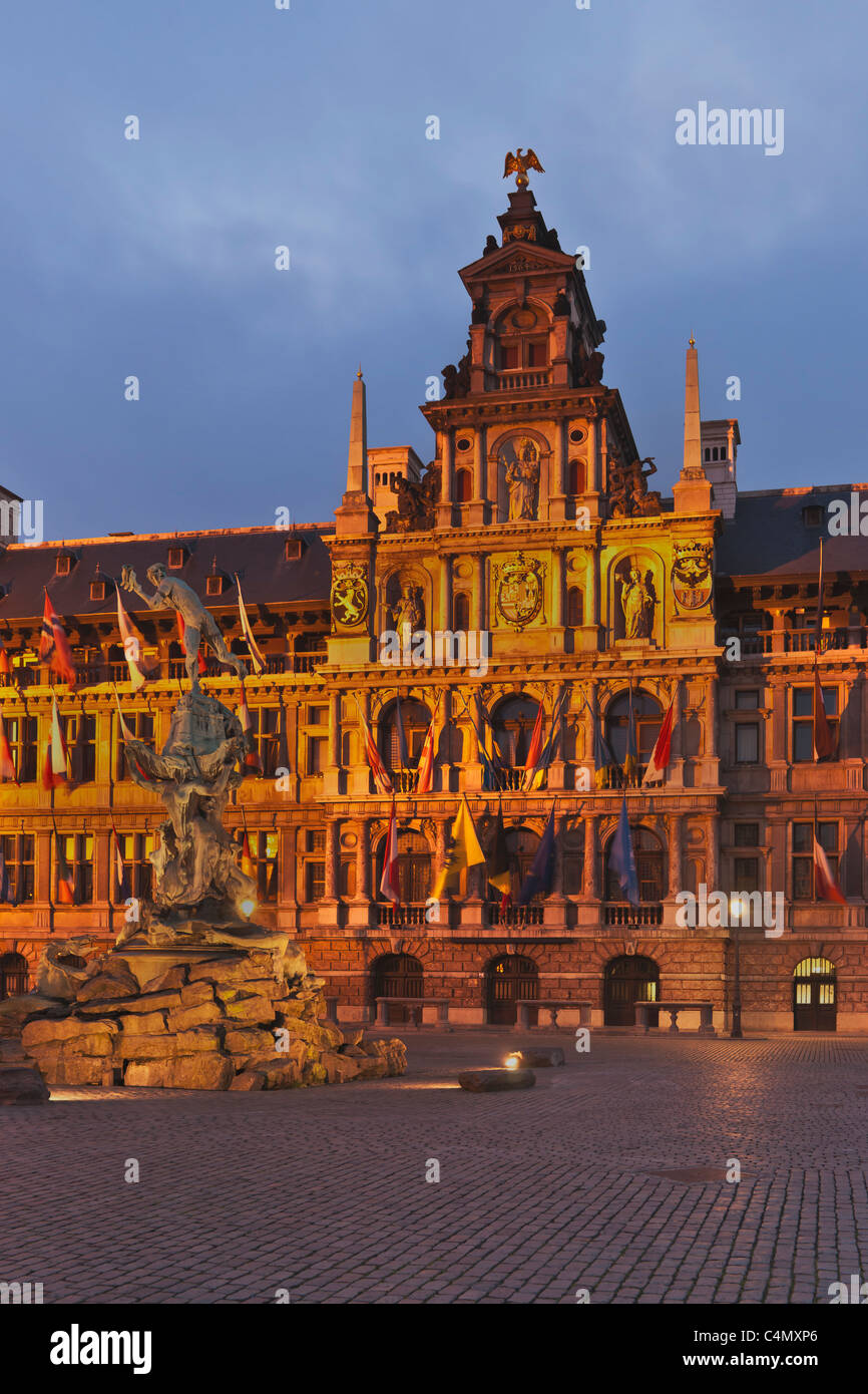 Rathaus Antwerpen town hall Antwerp Stock Photo Alamy