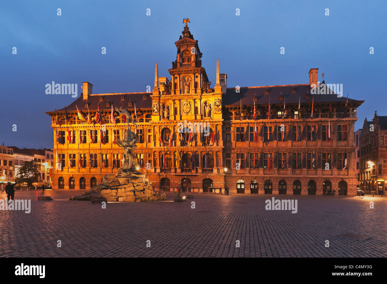 Rathaus Antwerpen town hall Antwerp Stock Photo Alamy