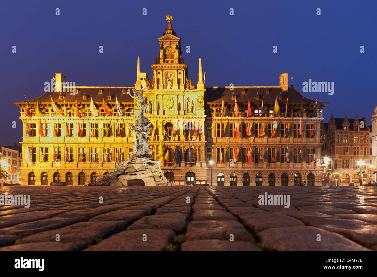 Rathaus Antwerpen town hall Antwerp Stock Photo Alamy