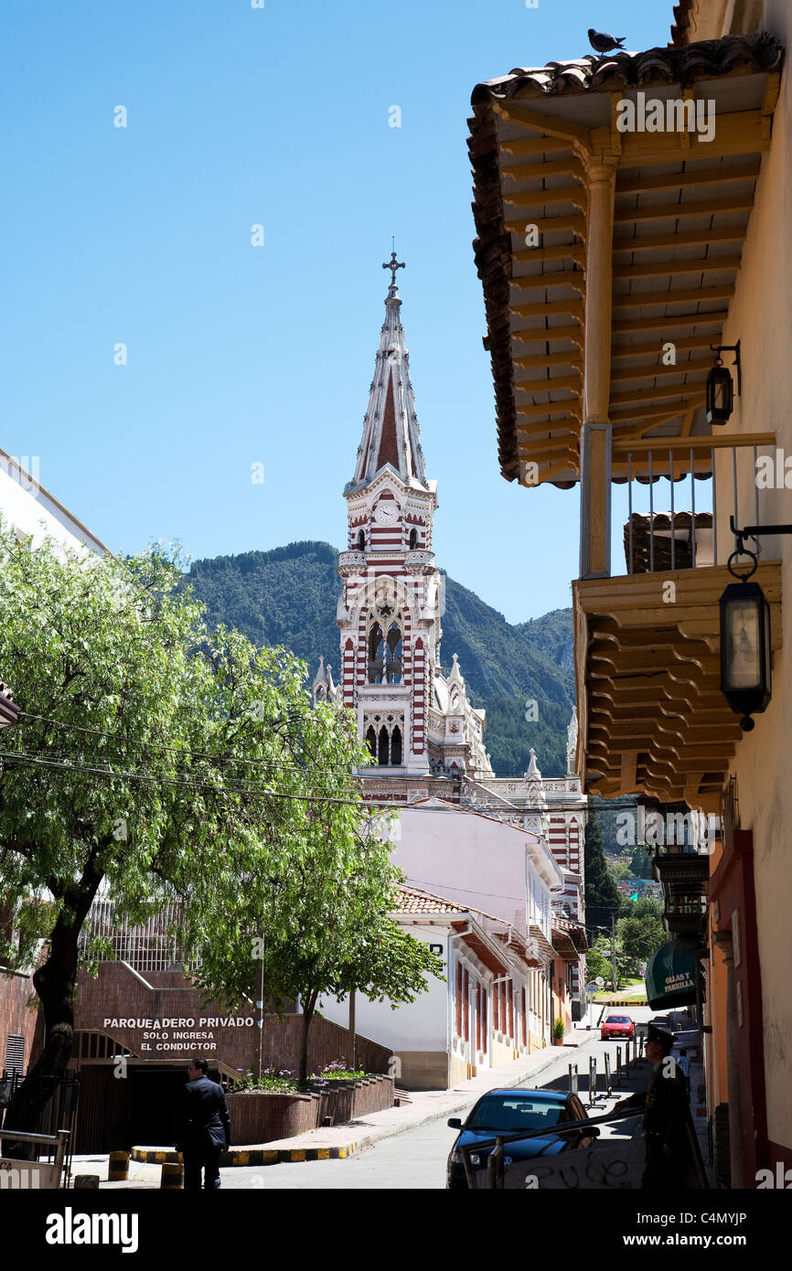 El Carmen Church Bogota Stock Photo