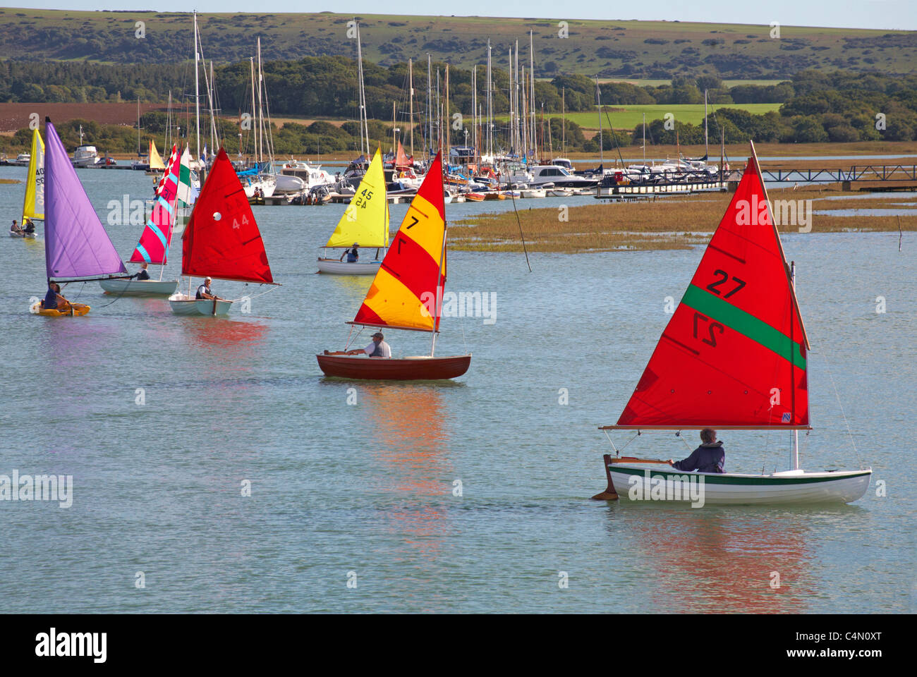 Dinghy racing hires stock photography and images Alamy