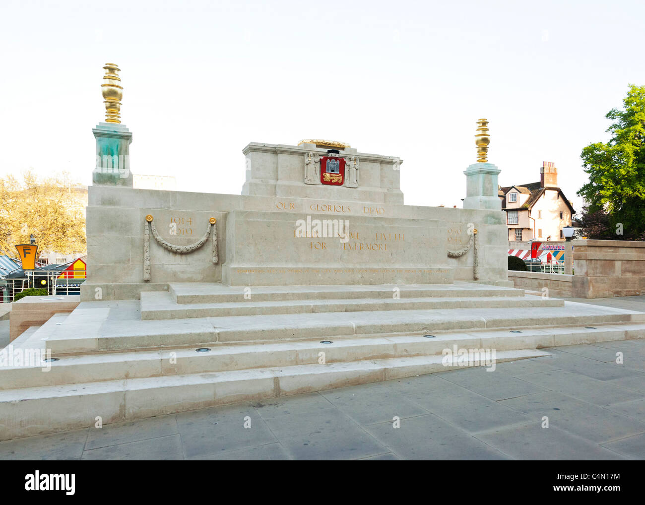 War memorial in Norwich city centre Stock Photo