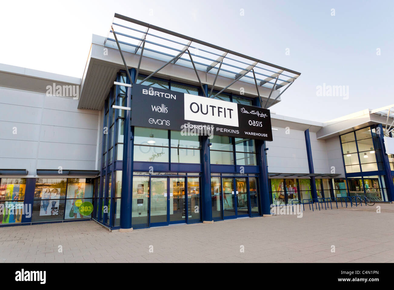 Outfit clothing store in UK Stock Photo Alamy