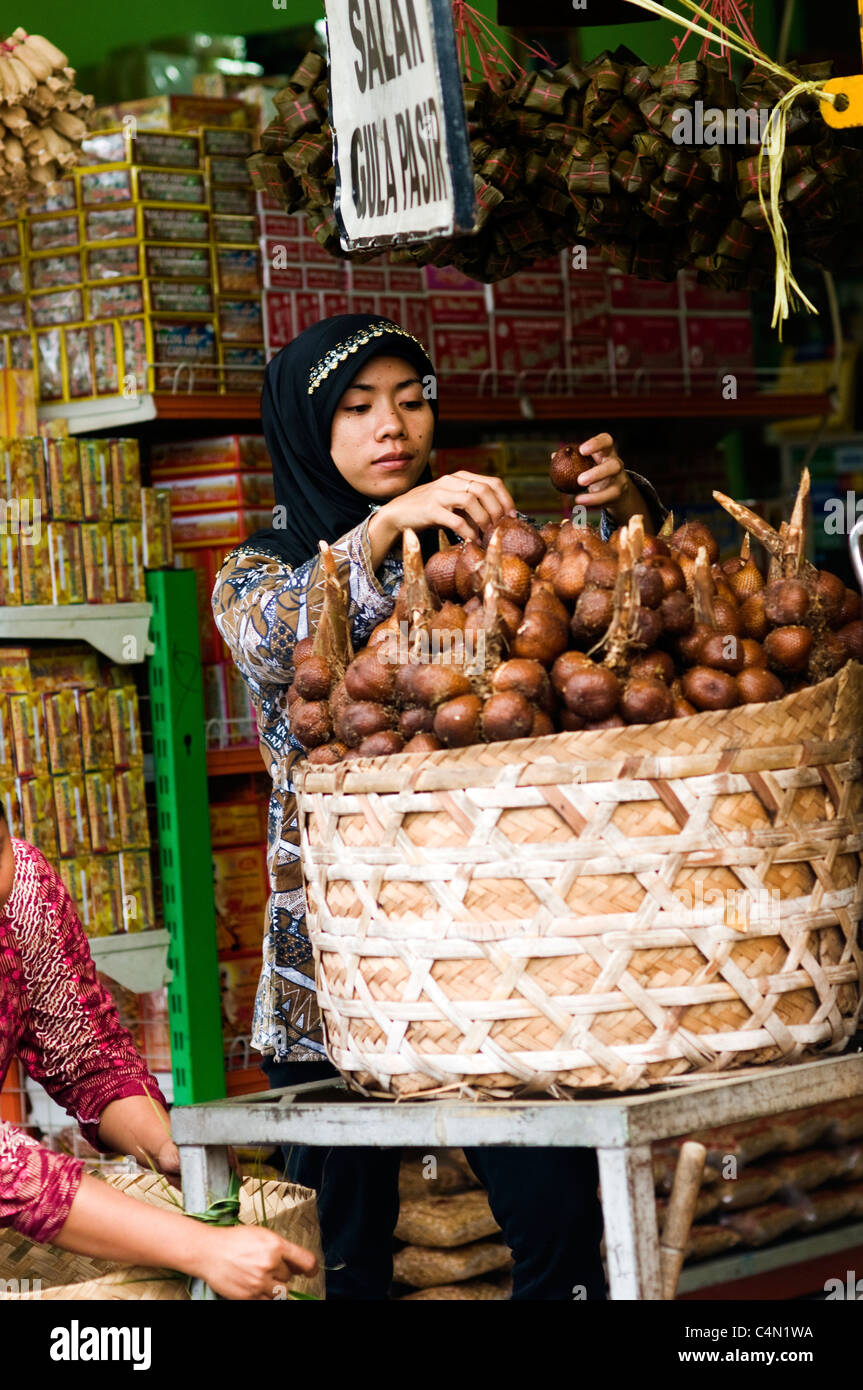 Fruit shop denpasar, bali Stock Photo Alamy