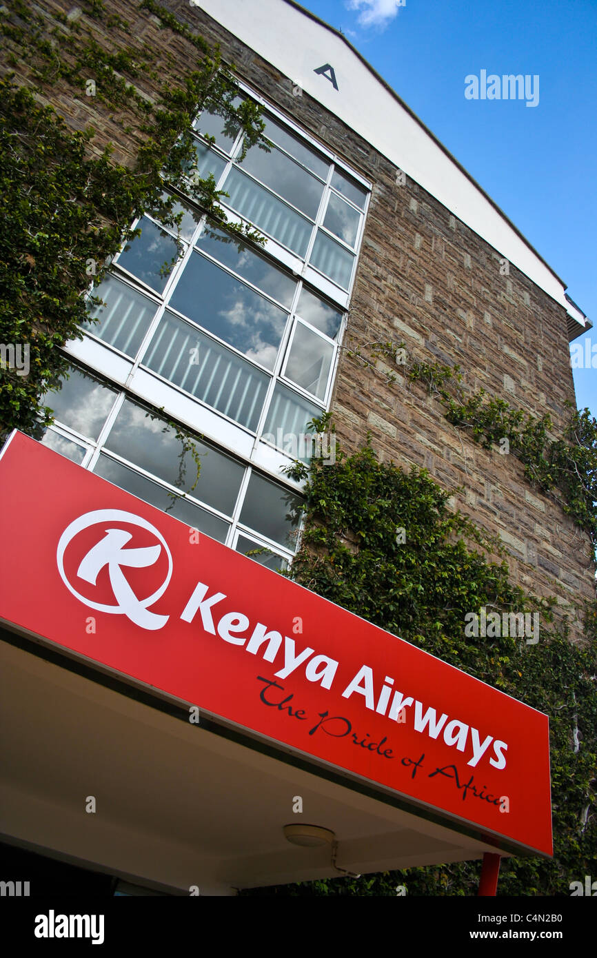 Kenya Airways Office Building Headquarters Nairobi Stock Photo Alamy