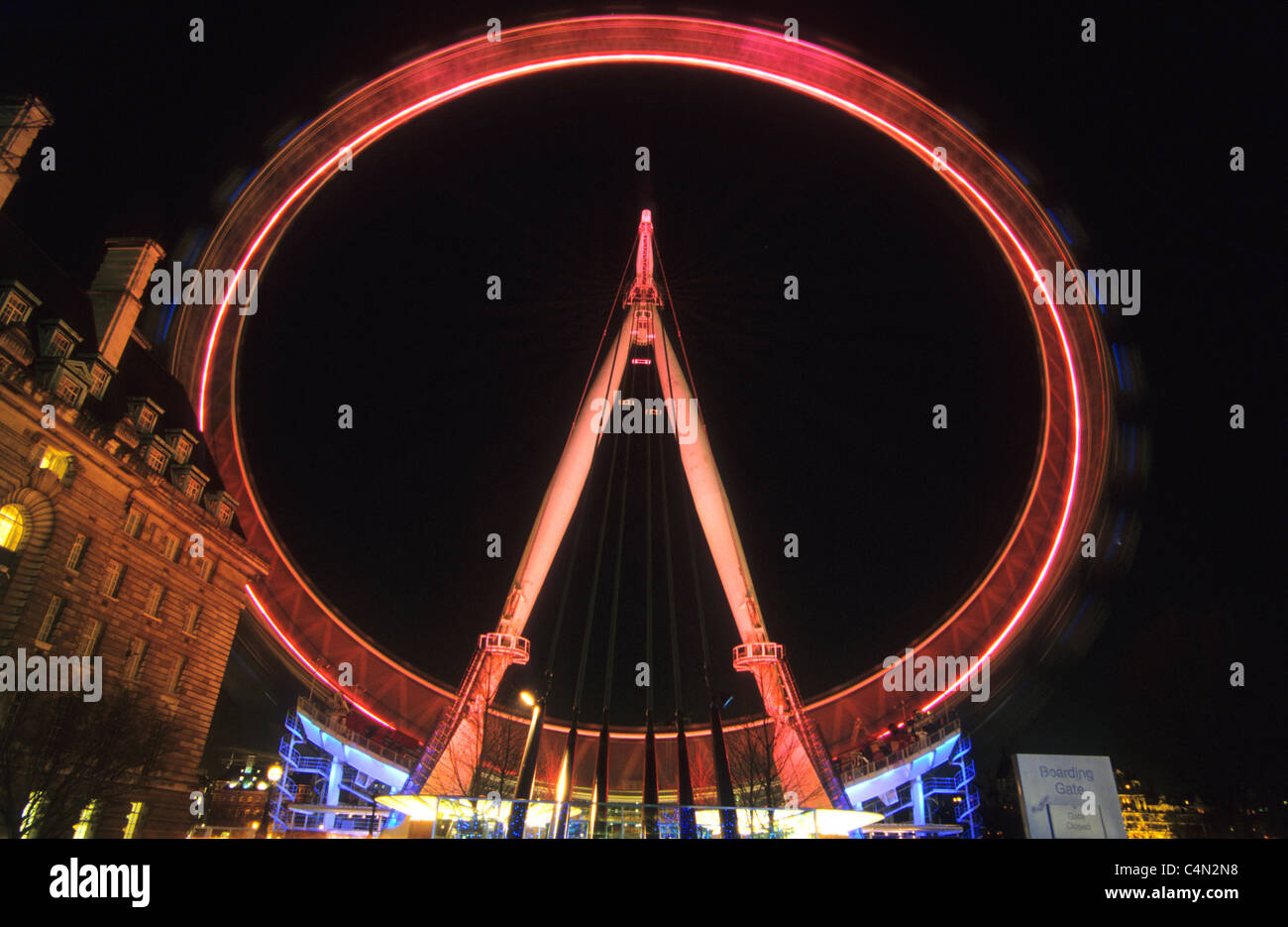 London In 2002 Photography of the London Eye taken by the official photographer to the ...