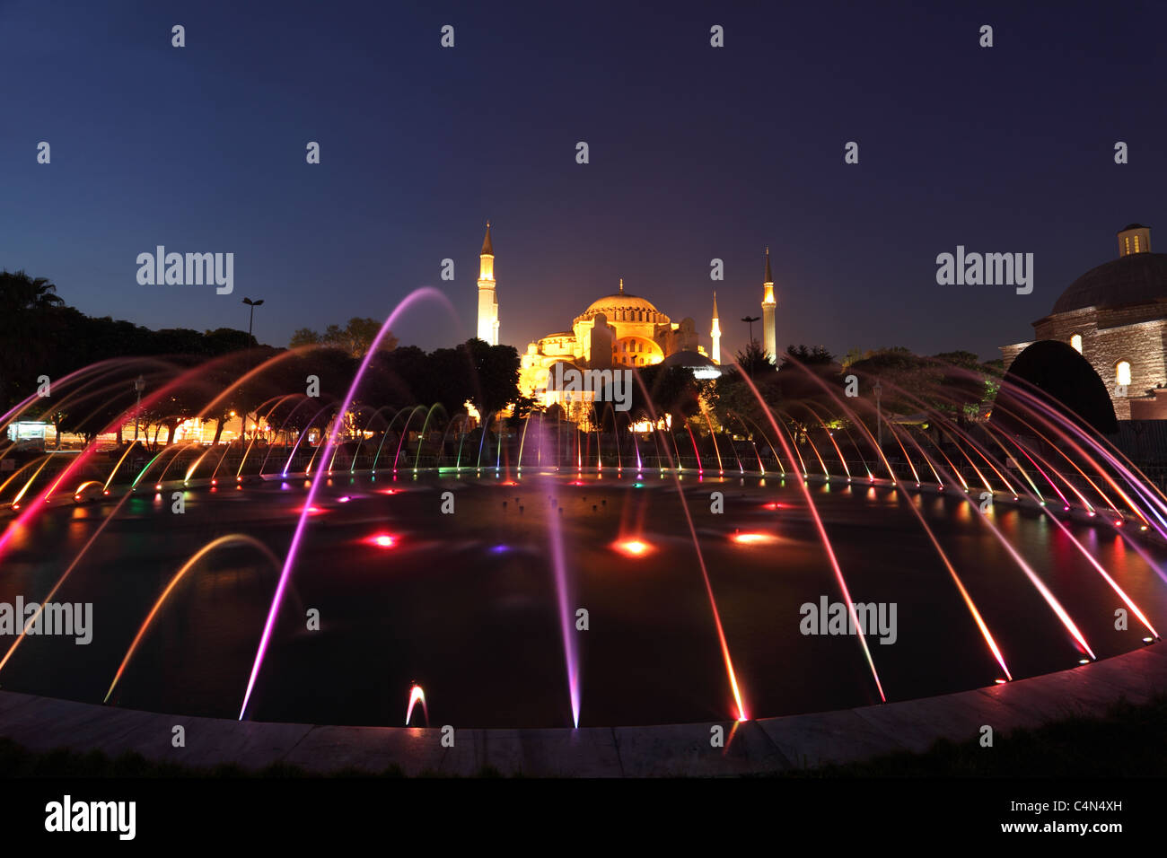 Fountain at Hagia Sophia Mosque in Istanbul, Turkey Stock Photo - Alamy
