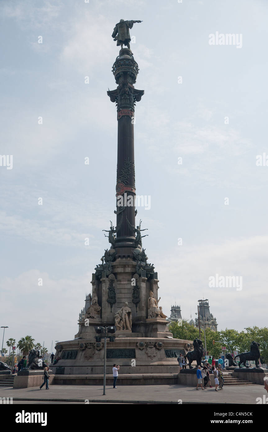Colombus barcelona hi-res stock photography and images - Alamy