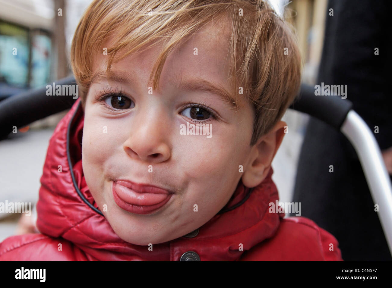 Portrait of young boy Stock Photo - Alamy
