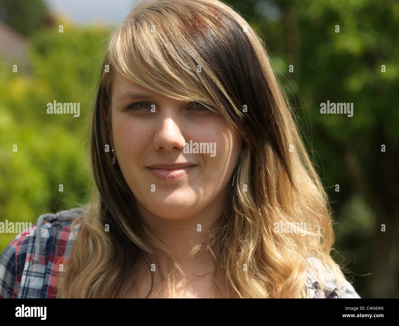 Portrait Of A Young Polish Woman Stock Photo - Alamy