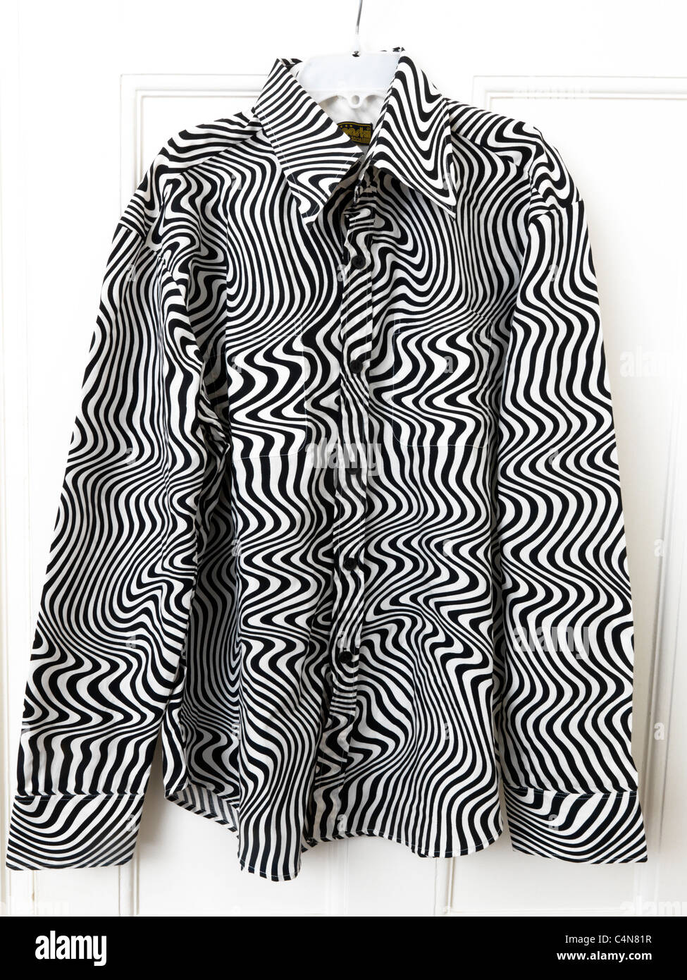 Black And White Stripe Shirt Stock Photo Alamy