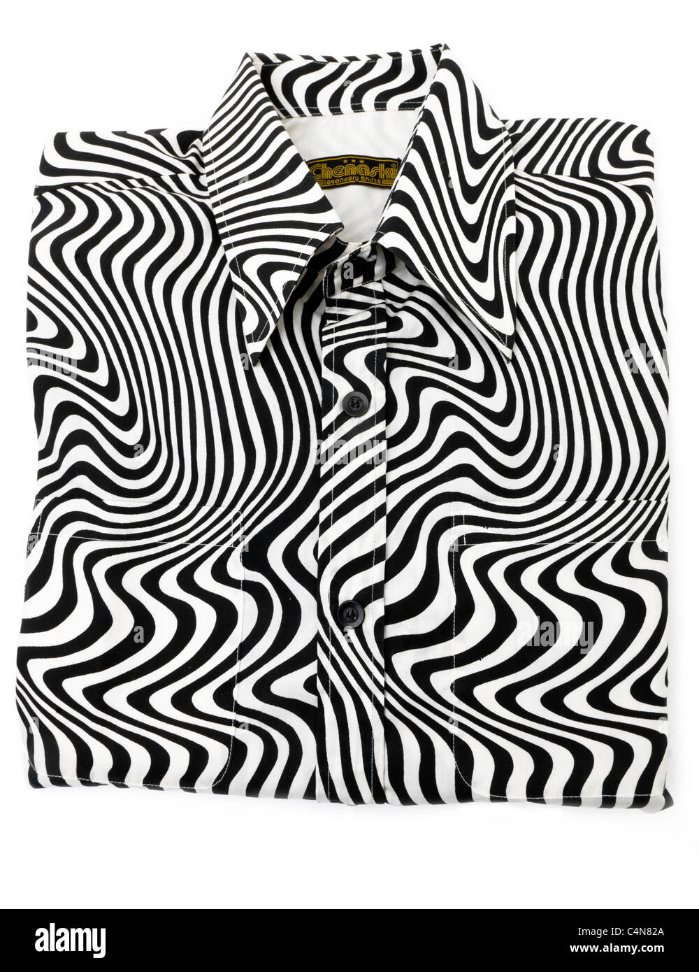 Black And White Stripe Shirt Stock Photo - Alamy