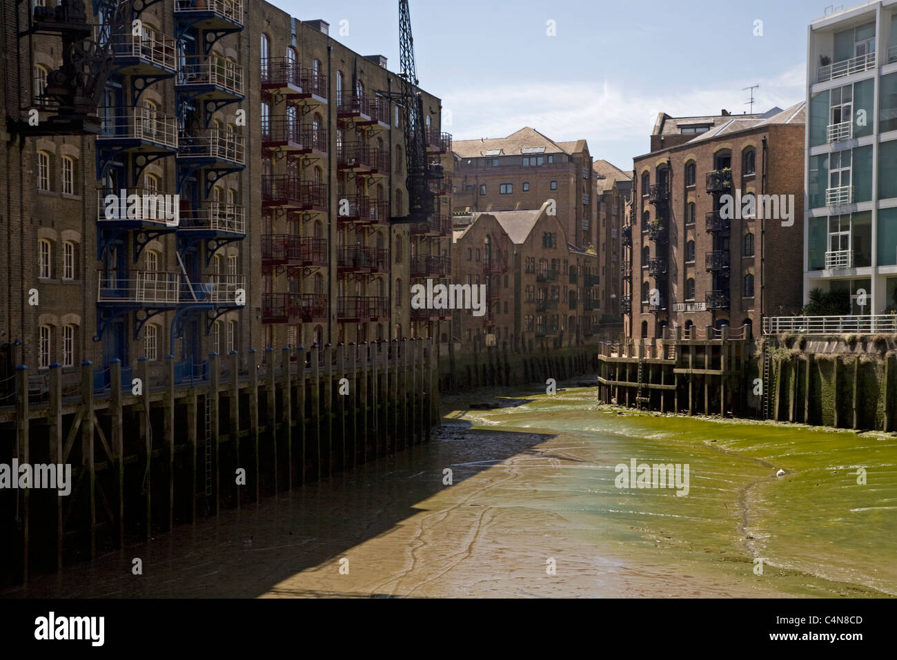 St Saviours Dock Southwark London England Stock Photo Alamy