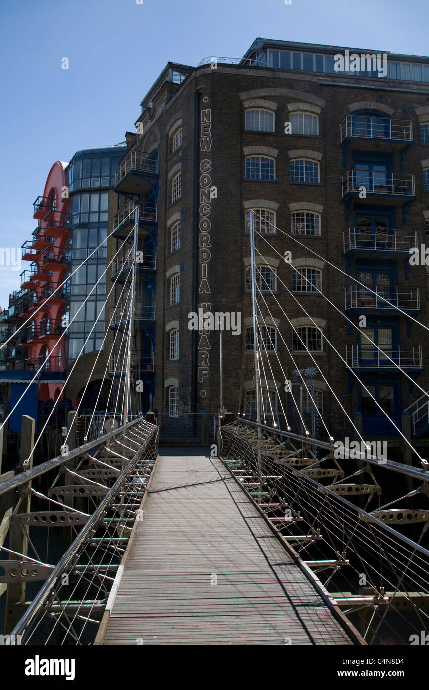 St Saviours Dock Southwark London England Stock Photo Alamy