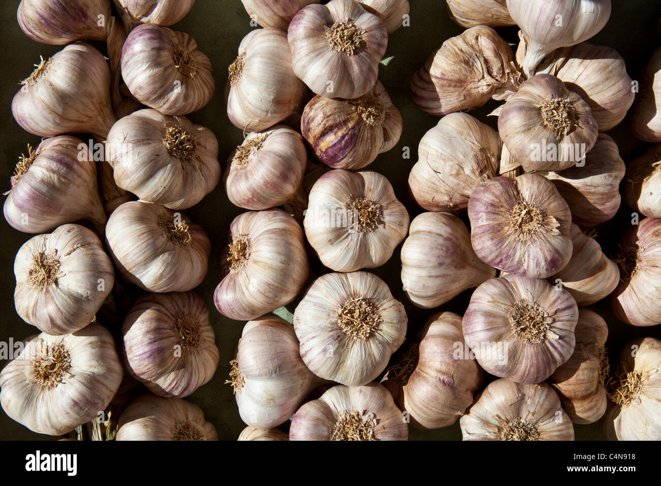 Garlic market france healthy bulbs hires stock photography and images