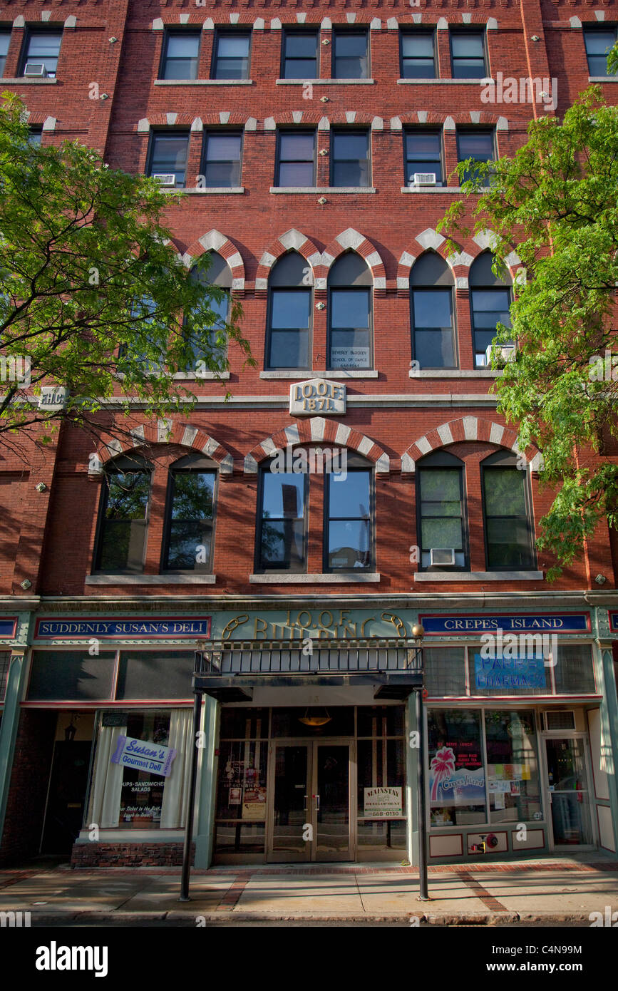 Manchester new hampshire downtown hires stock photography and images