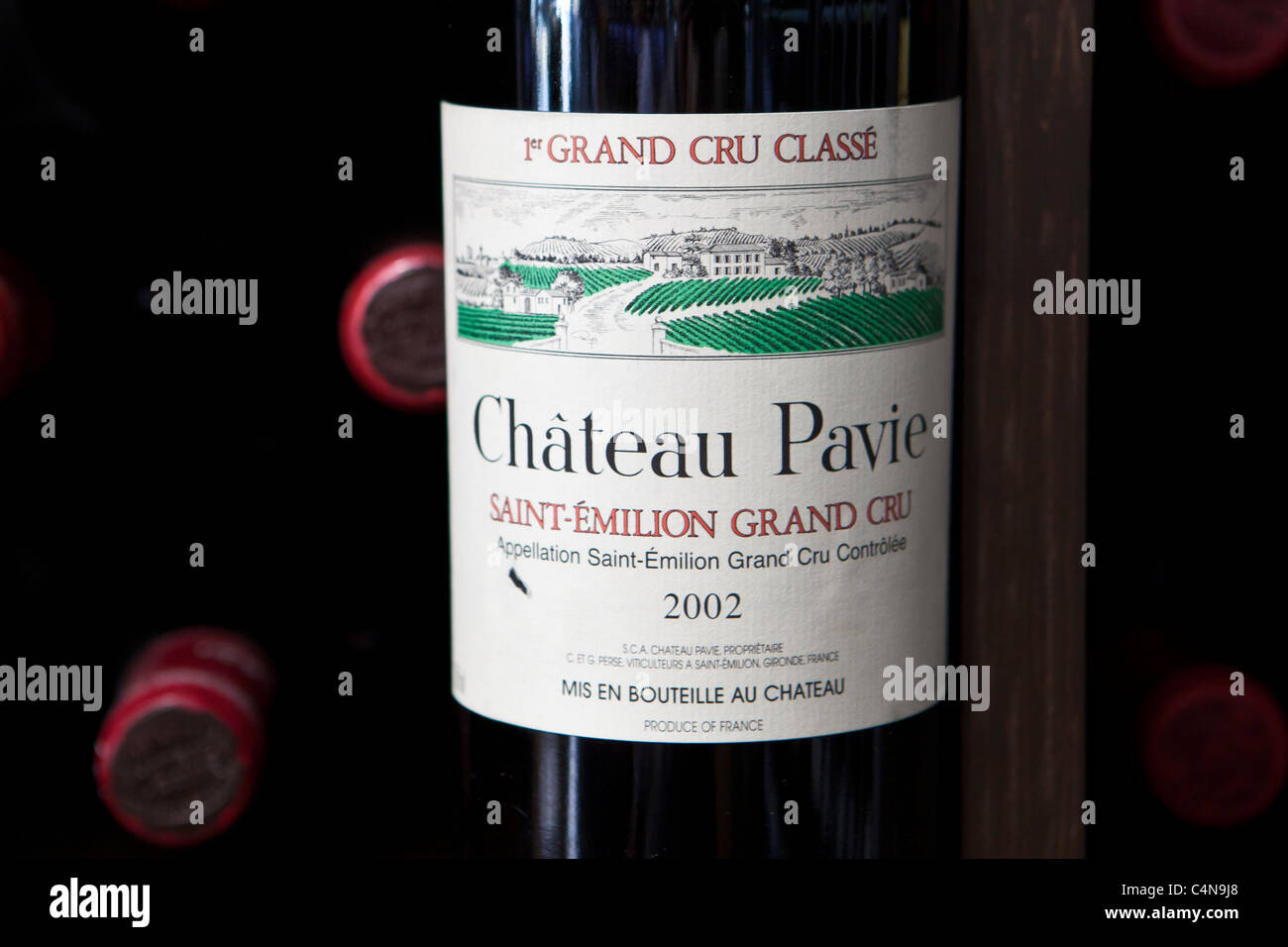 Chateau Pavie Saint Emilion 1er Grand Cru Classe vintage 2002 fine wine