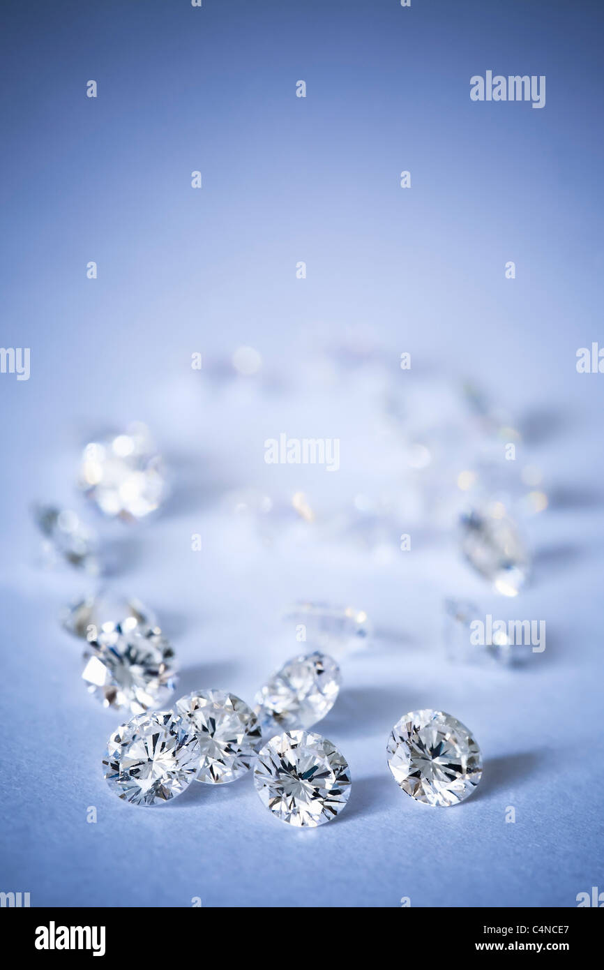 Brilliant cut diamonds hi-res stock photography and images - Alamy