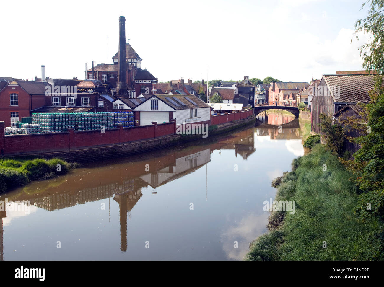 Harveys brewery, Lewes, East Sussex, England Stock Photo Alamy
