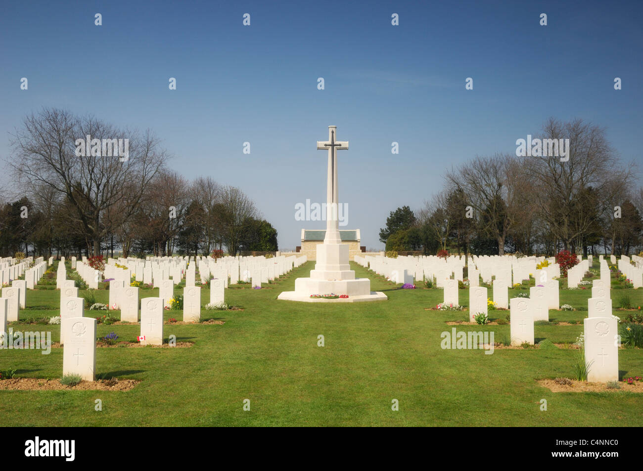 Beny-sur-Mer, Canadian War Cemetary, Normandy, France Stock Photo