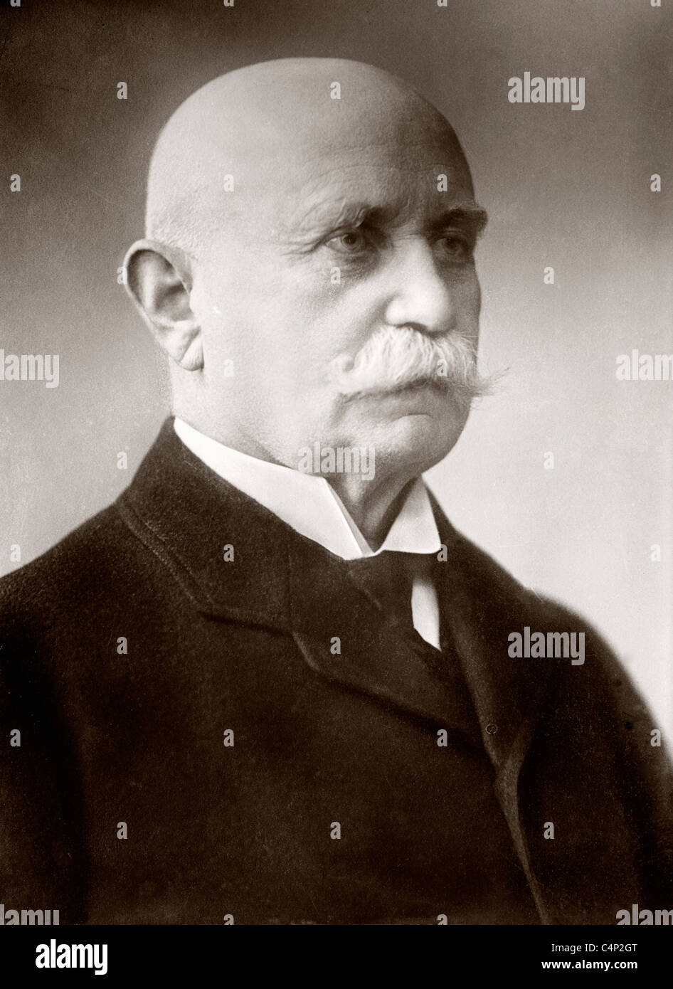 Ferdinand Adolf Heinrich August Graf von Zeppelin known as Count Zeppelin, 1838 – 1917. Stock Photo