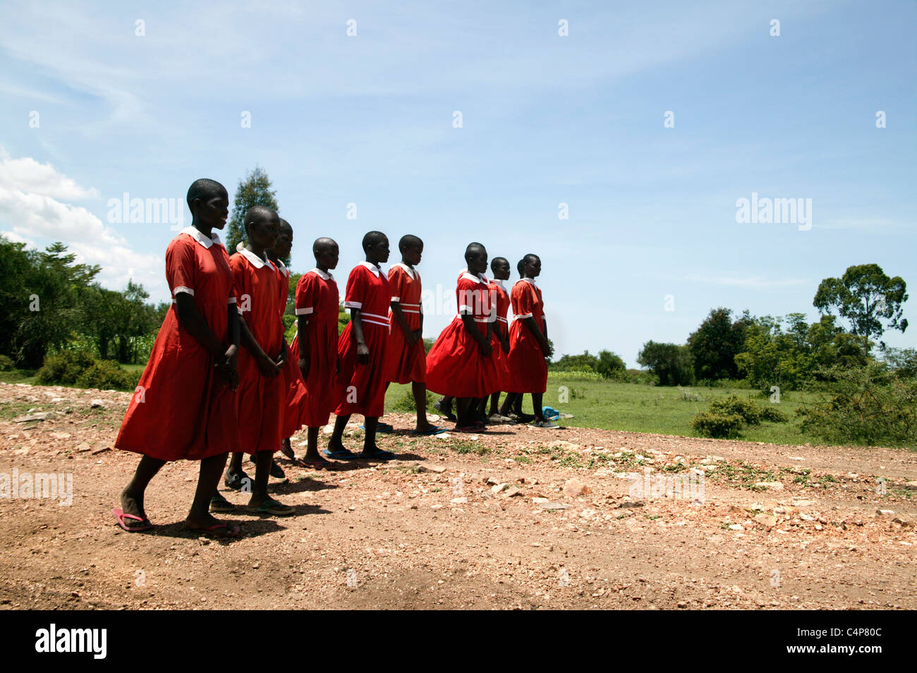 Schoolgirls wearing uniforms hires stock photography and images Alamy
