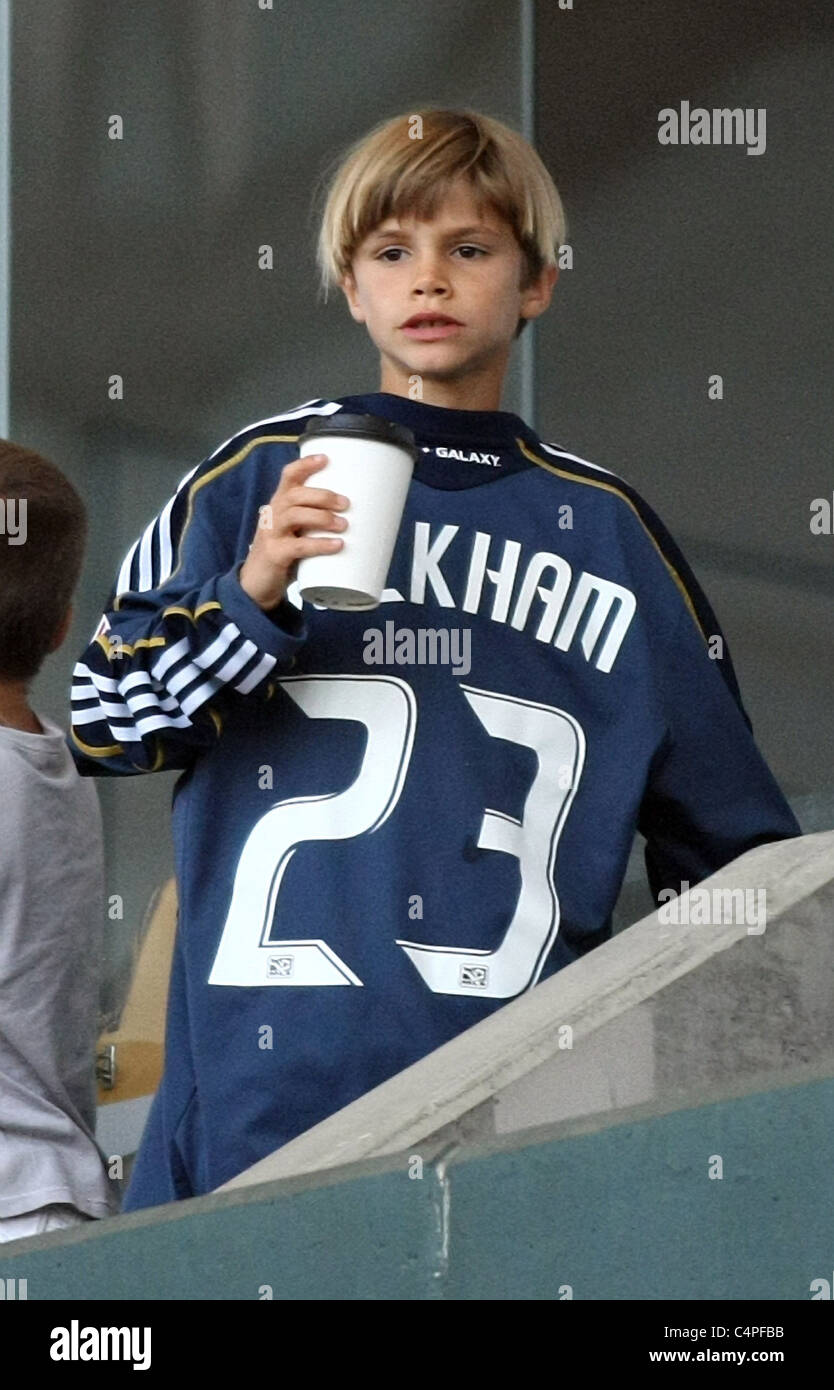 Romeo beckham beckhams la galaxy hi-res stock photography and images - Alamy