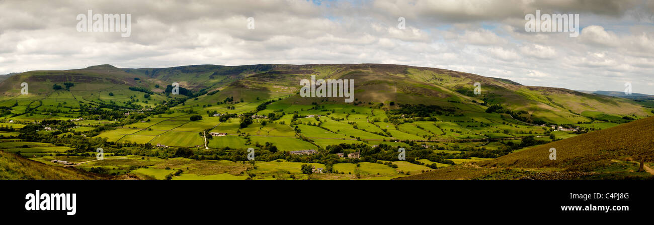 Edale Peak District Derbyshire, United Kingdom Stock Photo