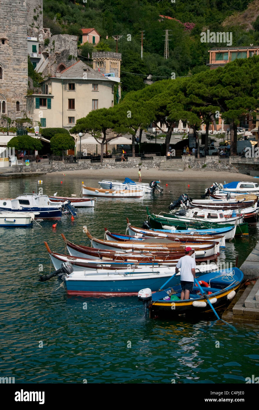 Fishing village of Porto Venere, Cinque Terre, Italy Stock Photo Alamy