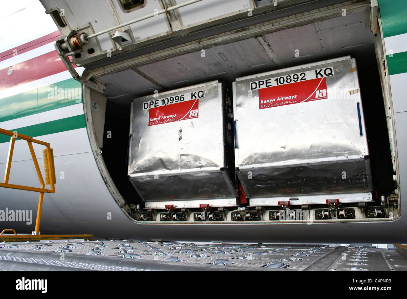 aircraft hold luggage