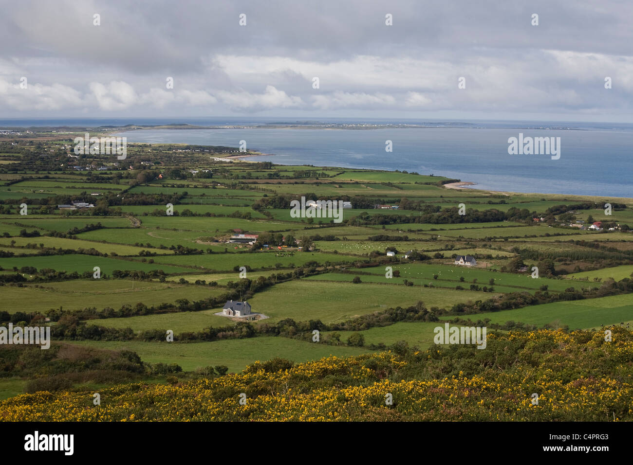 View into Tralee Bay, Dingle Peninsula, Co. Kerry, Ireland Stock Photo